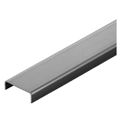 Listelo Rodoplast Decorativo Mate 25Mm X 2.5M Acero Inoxidable