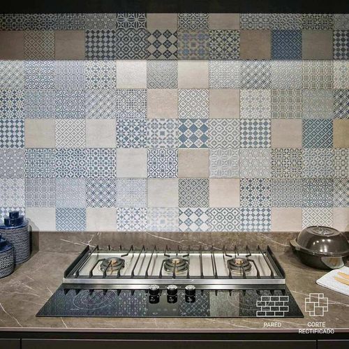 Mayólica Marbella Azul Mate - 45X120 cm - 1.62 m2