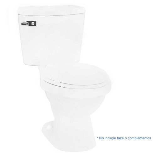 Estanque Barcelona Pro Con Manija Descarga Simple - Blanco