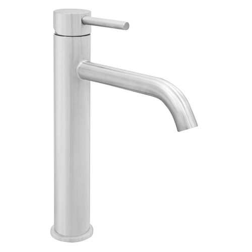 Monocomando Titan Helios P/Lavatorio Alto Al Mueble D/Acero Inox.