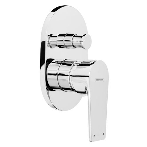 Monocomando Venus Para Baño - Plateado