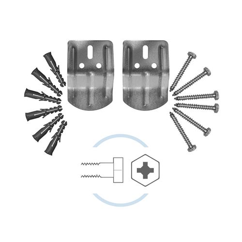 Kit Metusa Uñas D/ Sujeción P/ Lavatorio