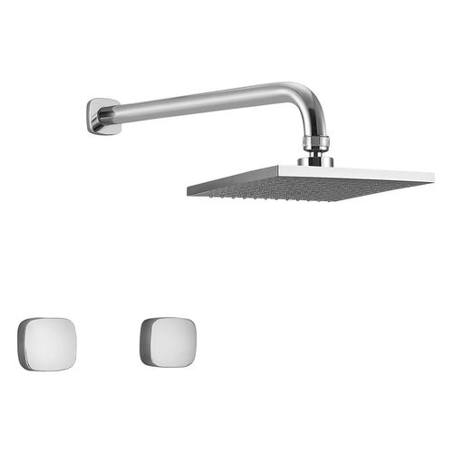 Mezcladora Glamour Para Ducha - Plateado