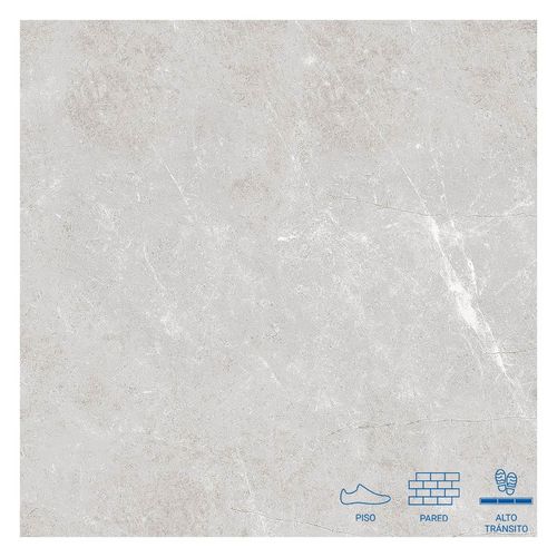 Gres Porcelanico Celima Artic Piedra Grigio Pb 61 X 61 Caja De 1.48 Mt2-C.Extra (Nac)