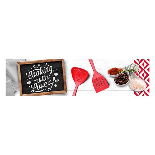 Inserto Ruby Deck HD Rojo - 15 x 60 cm
