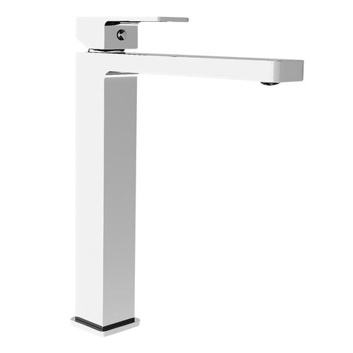 Monocomando Flatt Para Bowl - Plateado