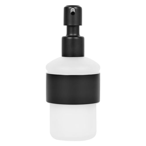 Dispensador Jabón Líquido Martini Para Baño Mate - Negro