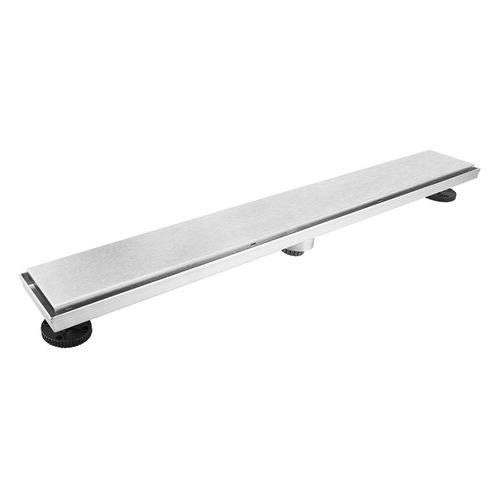 Sumidero Decorativo Rectangular 4" Rejilla Acero Inoxidable
