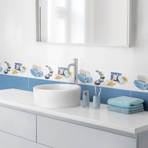 Inserto Cayetana Azul Deck HD - 15 x 60 cm