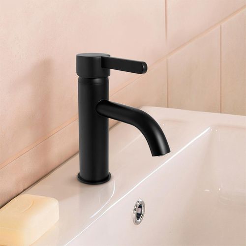 Monocomando Cartagena Para Lavatorio - Negro