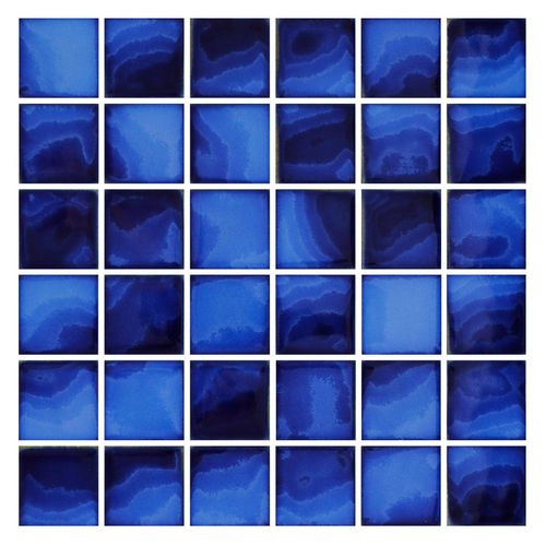 Porcelanato Caribbean Azul Brillante - 30.6X30.6 cm - 1.87 m2