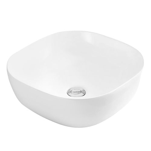 Bowl Golden Bath Galio Cuadrado Blanco Bril. - 44x44x13.5 (Inc. Desague Push Cerámico)