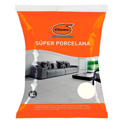 Super Porcelana 1KG - Blanco