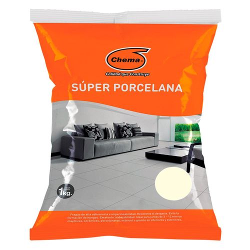 Fragua Súper Porcelana 1 KG - Crema