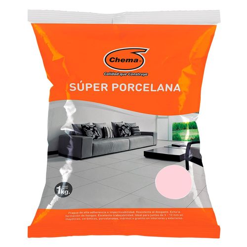 Fragua Súper Porcelana 1 KG - Rosado