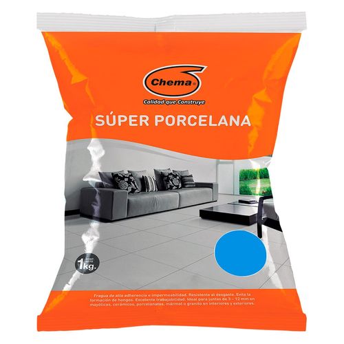 Fragua Súper Porcelana 1 KG - Agua Marina
