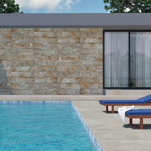 Porcelanato Lendaria Gris Mate Rectificado - 29.1 x 117 cm - 1.36 m2