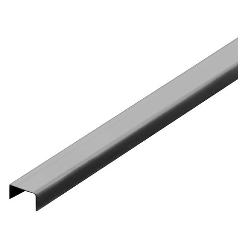 Listelo Rodoplast Decorativo Mate Acero Inoxidable 15Mm X 2.40M