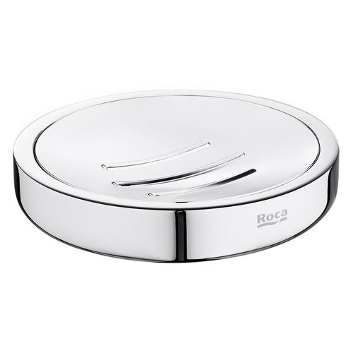 Jabonera Tempo Redondo Para Baño - Cromado