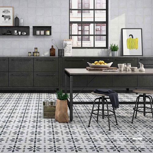 Porcelanato Denia Gris Mate - 22.3X22.3 cm - 1.00 m2