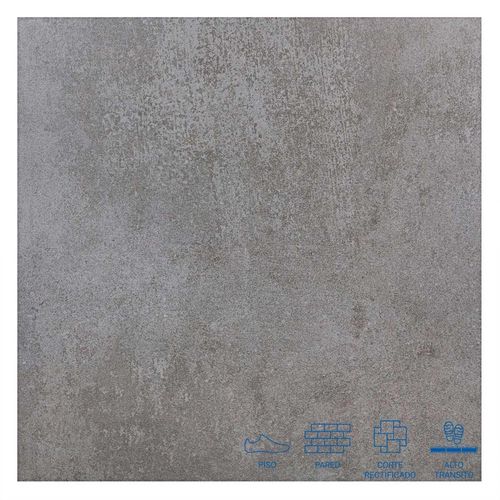 Porcelanato Concreto Grafito RF CMTO - 60 x 60 cm - 1.44 m2
