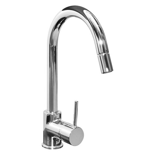 Monocomando Kitchen Para Lavadero - Plateado