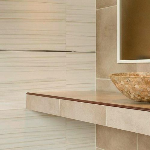Perfil Plus Para Cerámico Pvc - Tabaco - 0.95X240 cm