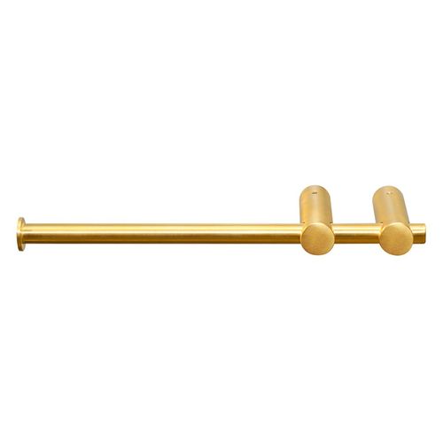 Porta Rollo Para Baño T Collection Cepillado - Dorado