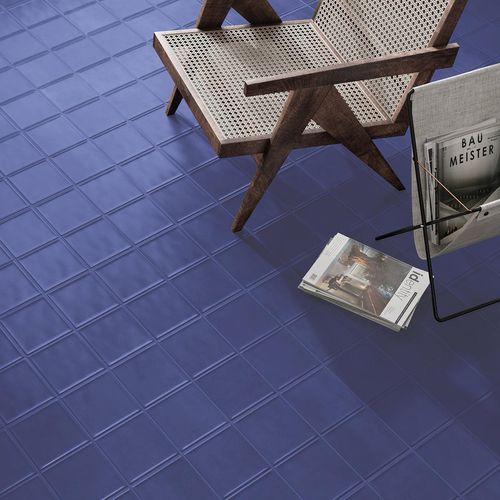 Porcelanato Bonny Azul Mate - 15X15 cm - 0.45 m2