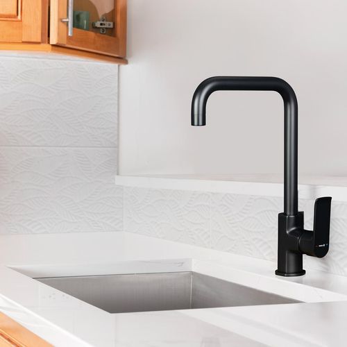 Monocomando Cambria Para Ducha - Negro