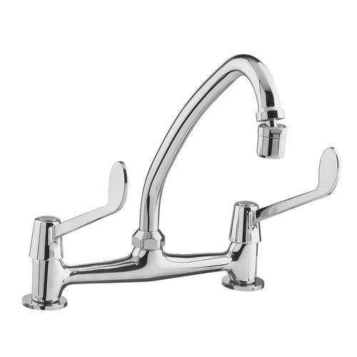 Mezcladora Clinica Para Lavadero Al Mueble - Plateado