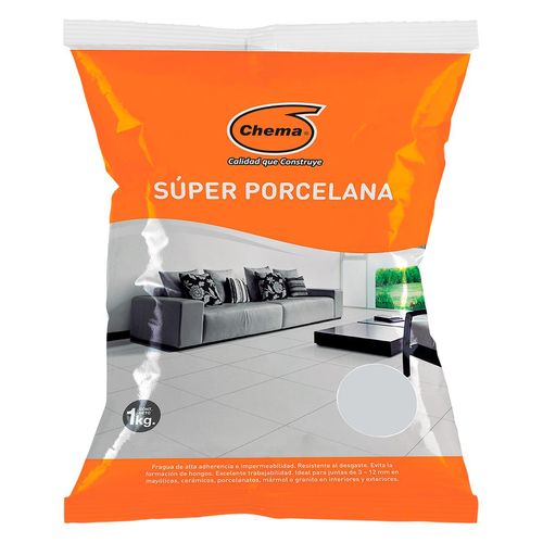 Fragua Milan Súper Porcelana 1 KG - Gris