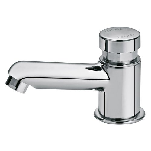 Llave Pressmatic Temporizada Compact Para Lavatorio - Plateado