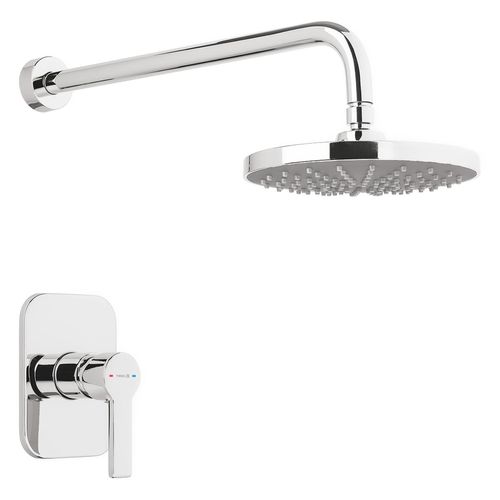 Monocomando Vermont Para Ducha - Plateado