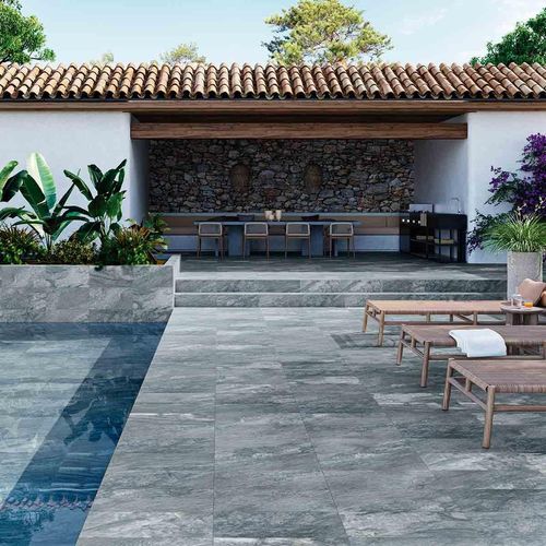Porcelanato Sagano Blue Mate Rect - 60x120 cm - 1.44 m2