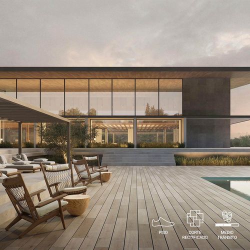 Porcelanato Bremen Roble Mate - 19.3X120 cm - 1.15 m2