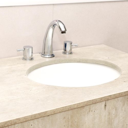 Mezcladora Verona Para Lavatorio - Plateado