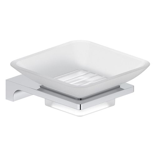 Jabonera Trebol Atlanta Para Baño - Cromado