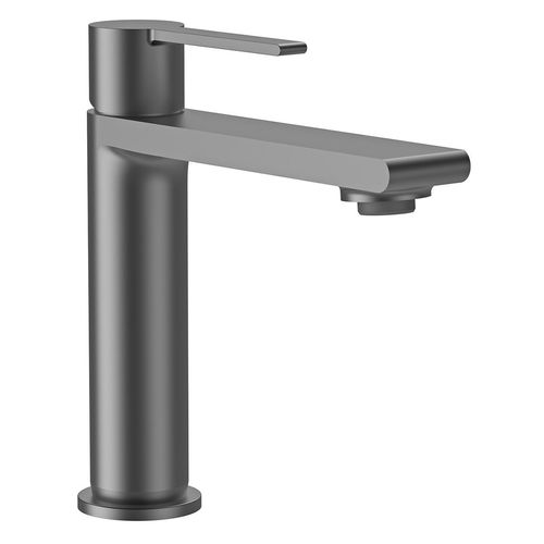 Monocomando Elegant Pico Bajo Para Lavatorio - Gris