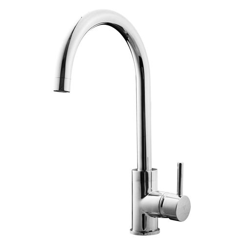 Monocomando Bali Para Cocina - Plateado