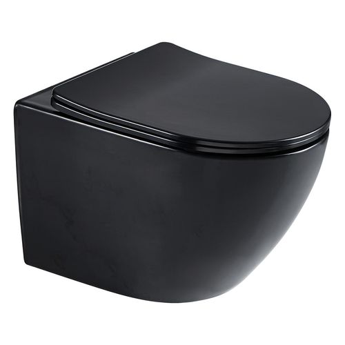 Inodoro Serenity Descarga Dual - Negro