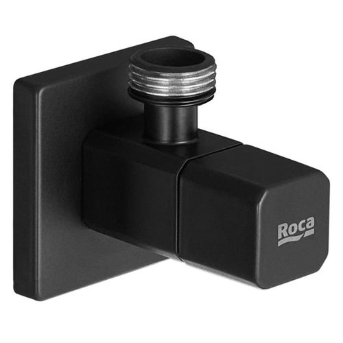 Llave Roca De Paso Cuadrada 1/2"-1/2" Negro Mate
