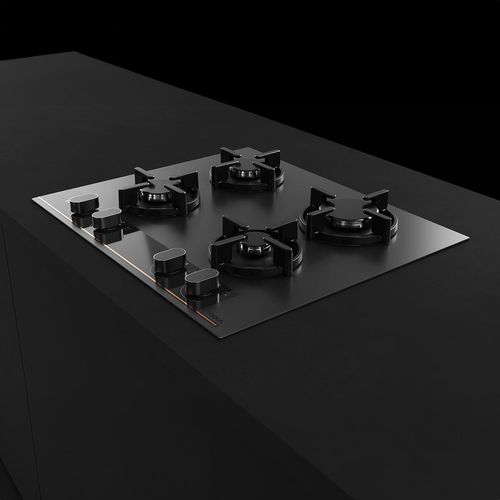Cocina Empotrable GBC64G1 Encendido Eléctrico Negro