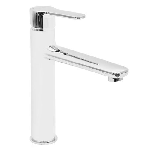 Monocomando Qbix Para Lavatorio - Plateado