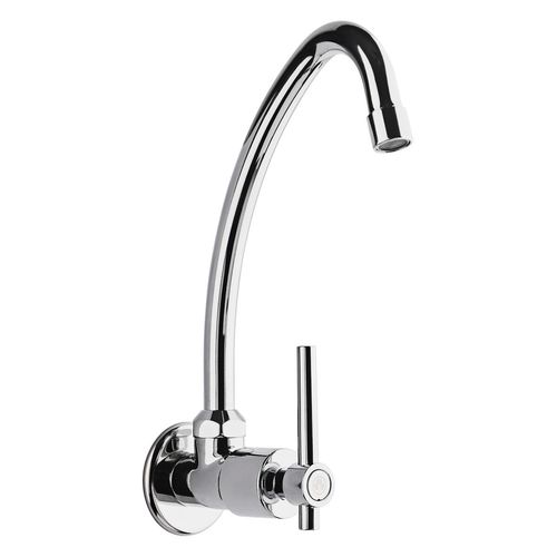 Llave Calvin 4" Para Lavadero - Plateado