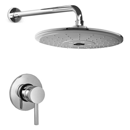 Monocomando Lever Para Baño - Plateado