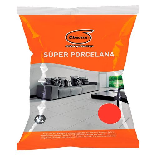 Fragua Súper Porcelana 1 KG - Rojo