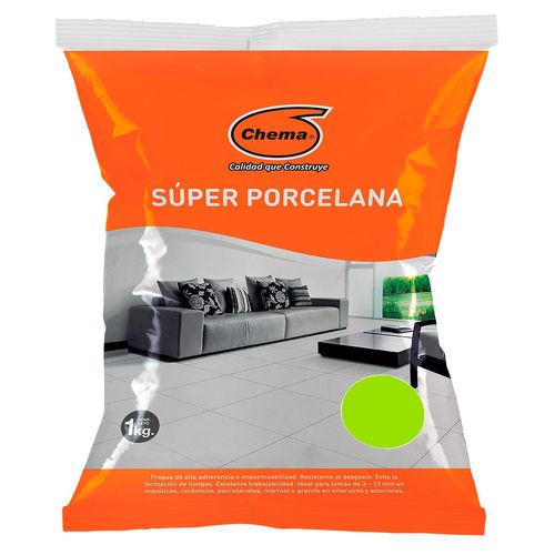 Fragua Súper Porcelana 1 KG - Verde Limón