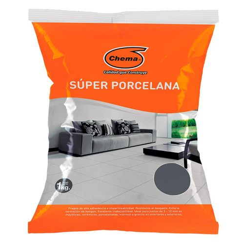 Fragua Súper Porcelana 1 KG - Gris Oscuro