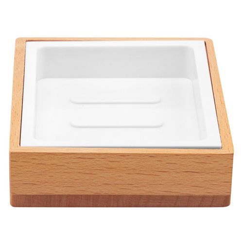 Jabonera Natura Para Baño - Marrón